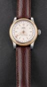 Oris, a gentleman's Big Crown Pointer Date two tone automatic wristwatch,
