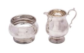 An Elizabeth II silver part tea service, maker Elkington & Co, Birmingham,