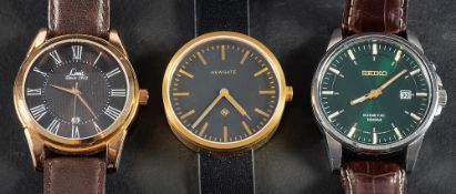 Seiko, a gentleman's wristwatch,