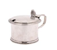 A William IV silver mustard pot, maker Charles Fox II, London,