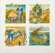 *C J Archer [British,