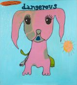 * Misha Milovanovich [20/21st Century] Dangerous, signed,