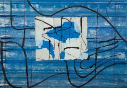 *Peter Griffin [British, 1947-2020] untitled; a triptych each signed and dated '95 watercolour,