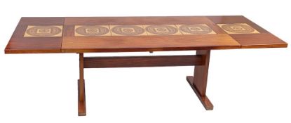 A suite of Danish rosewood dining furniture by Gangsø Møbler,