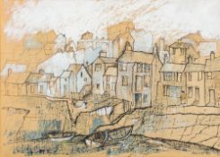 *Evan Ivory [British, 1931-2018] Mousehole - Cornwall,