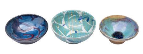 *Janice Tchalenko [1942-2018] for Dartington Pottery bowls,
