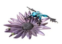 Tim Cotterill (Frogman) bronze model 'Purple Rain',