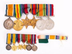 A WWI & WWII group of six to 'Surg Prob R G Anthony RNVR': comprising War Medal, Victory Medal,