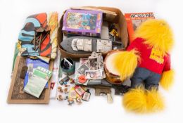 A collection of miscellaneous toys and collectables,