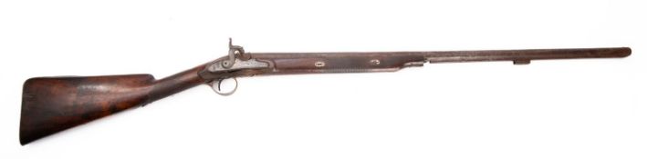 A 19th century percussion cap fowling gun by Manton,