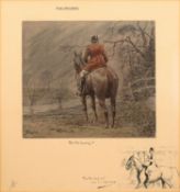 *Charles 'Snaffles' Johnson Payne (British, 1884-1967) Foxcatchers,