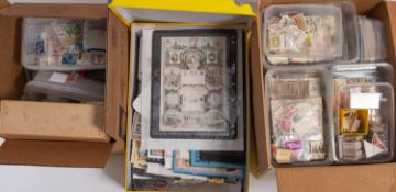 An accumulation of mainly loose stamps and covers, including cape of hood hope, Great Britain 1890,
