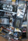 DeAgostini Star Wars. A collection of diecast figures with magazine.