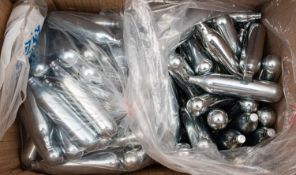 A quantity of CO2 cartridges for air powered pistols and rifles.