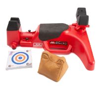 A collection of various air rifle and pistol accessories: mainly mounts,