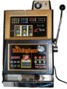 A mid 20th century 'The Buckingham' fruit machine By IL Limited , Slough,