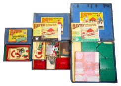 Two Bayko Building sets No. and No.