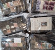 GB, British commonwealth and world stamps on approx 300 stock cards including high values, India,
