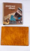 Two albums of early 20th century British topographical postcards including Salcombe,