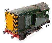 A 5 inch scale electric model of a British Rail Class 08 Diesel-Electric shunter 'EP 003',