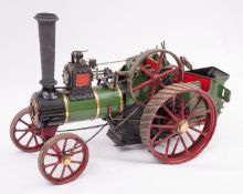 A near complete 3 inch scale model of a Burrell General Purpose Traction Engine ,