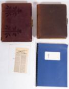 Two late 19th/early 20th century Carte de Visite albums,