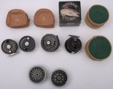 An Orvis Battenkill Disc 8/9 reel with spare spool,