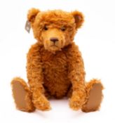 A Steiff Limited edition Teddy Bear 58, rusty plush body with growler, plastic eyes,