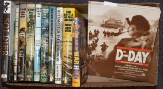 Military Books. After The Battle Publications six various titles: 'D-Day Then and Now' two vols.