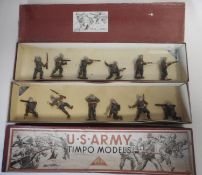 Timpo Models, Set No 914, U.S. Army, together with Set No 932 U.S.