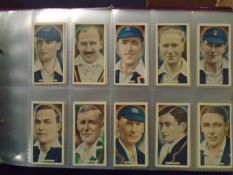 Ardarth, Ogdens and others. Seven albums of cigarette cards, various subjects.