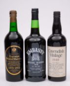 A bottle of Cavendish Vintage 1949,