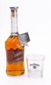 A bottle of Jack Daniels Bicentennial Tennesse whisky,