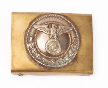 A German belt buckle, possibly NSKK Drivers School Instructor.