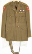 A WWII period Welsh (Glamorgan) Home Guard Uniform,
