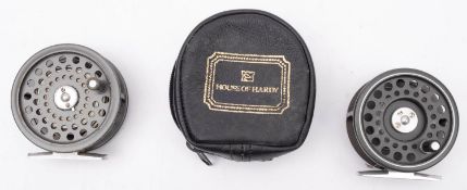 A House of Hardy 'Prince' 5/6 fly reel and a House of Hardy 'JLH #6' reel,