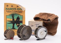 A Hardy 'Gem' 3 1/4 inch fly reel in original card box,