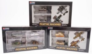 A boxed group of six Corgi Fighting Machines,