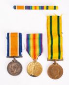 A WWII group of three to '265283 A Sjt .