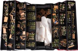 A collection of diecast war games figures: comprising American Civil War,