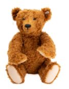 A Steiff Limited edition 1906 pattern Cinnamon plush Teddy bear, plastic eyes,