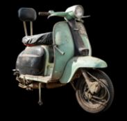 A 1953 Lambretta Li 125cc: registration '2 BHJ', 21164 miles,