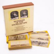 A collection of mid 19th century stereoscope cards circa 1850s and 1860s: GB and foreign