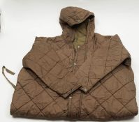 An iron framed canvas rucksack, circa WWII,