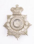 4th (Exeter) Devonshire Rifle Volunteer Corps other ranks helmet plate.