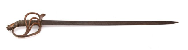 An Imperial German Cavalry Officer's dress sword,