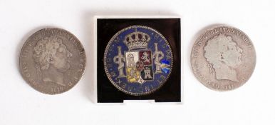 Two 1819 Crowns,