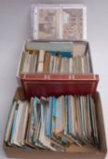 A collection of early 20th century and later GB and world topographical postcards, including Wales,