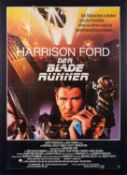 Blade Runner (1982). A German single sheet poster, framed and glazed, 83 x 58cm.