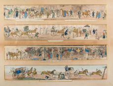 After Henry Thomas Alken (1785-1841) and drawings by John Dean Paul (1775-1882) A Hunting Trip to
